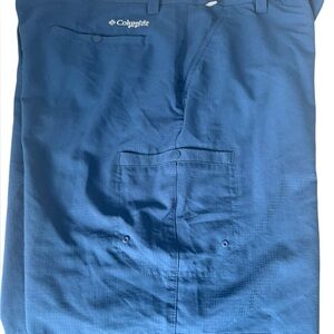 Men’s Columbia Blue Lightweight Performance Shorts Size 38 Inseam 10”